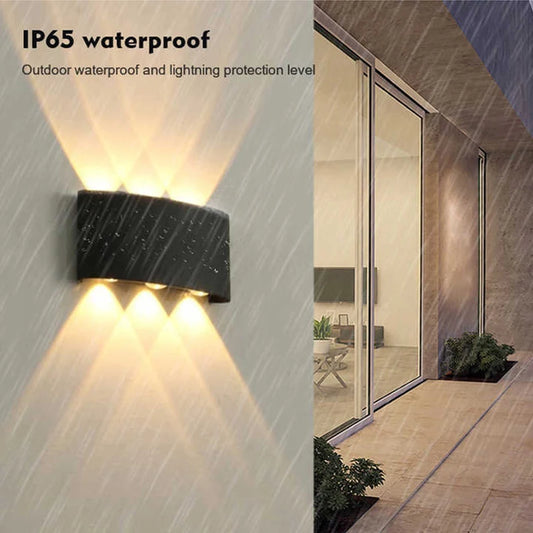 Aluminium Waterproof LED Wall Lamp – Modern Up & Down Outdoor & Indoor Light