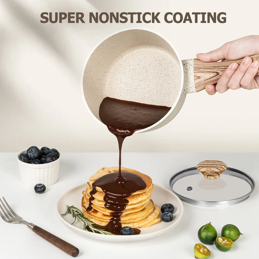 Michelangelo 3-Piece Granite Cookware Set